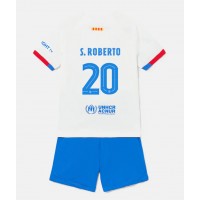 Barcelona Sergi Roberto #20 Replika babykläder Bortaställ Barn 2023-24 Kortärmad (+ korta byxor)